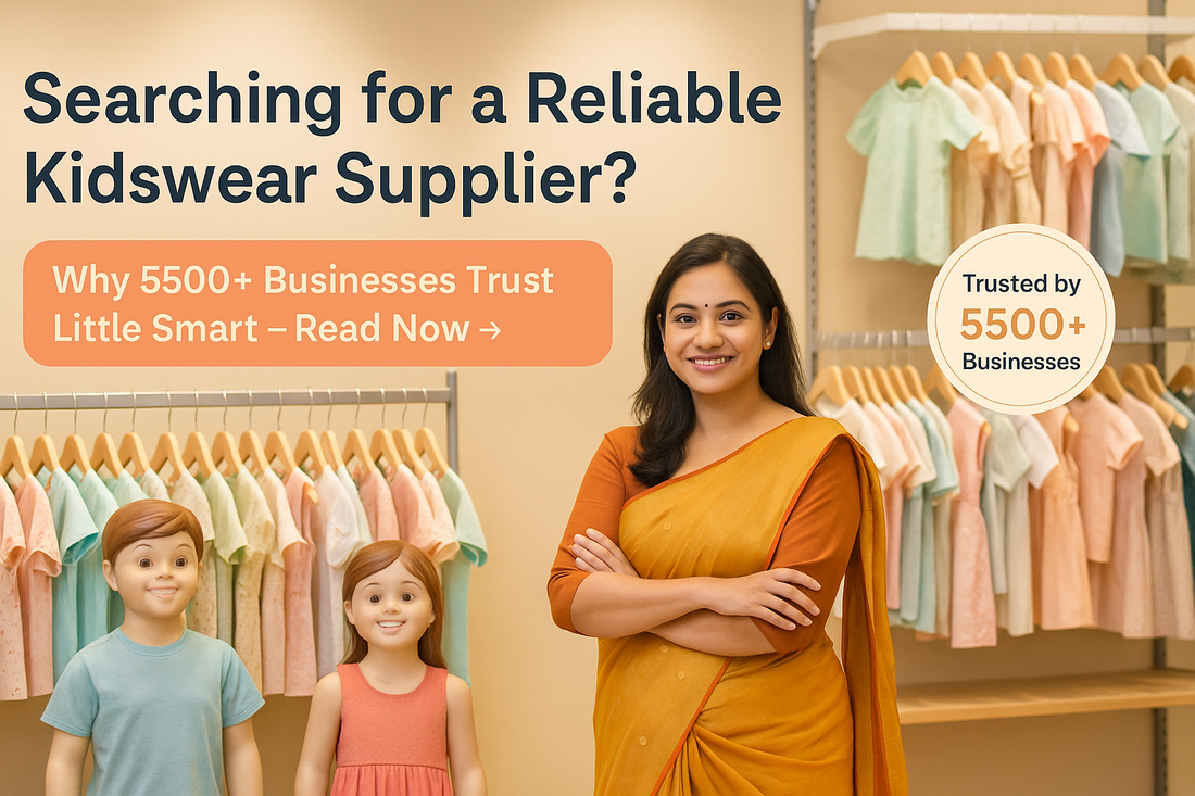 Why Wholesalers and Retailers Trust Little Smart for Bulk Kids Wear